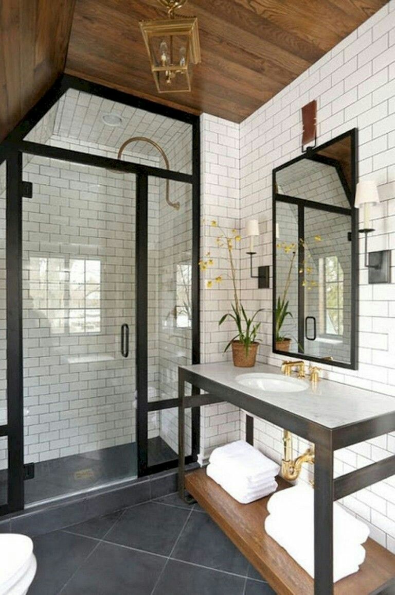 40 ideas para decorar baños pequeños con estilo